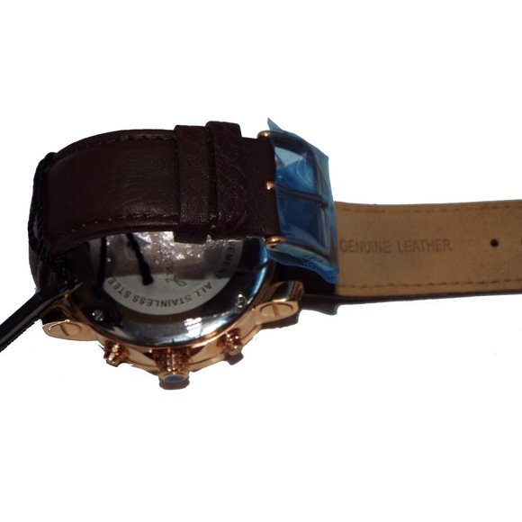 JBW Men's JB-6114L-G "Melbourne" Chronograph Black - Picture 6 of 9